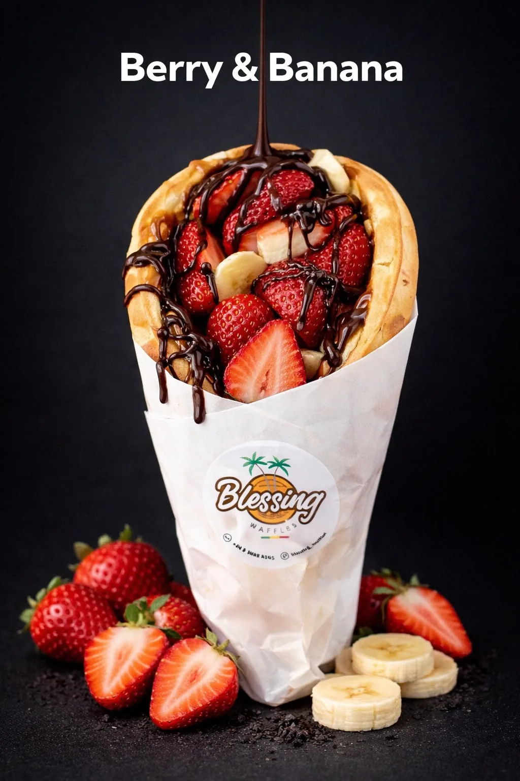Waffles dulces