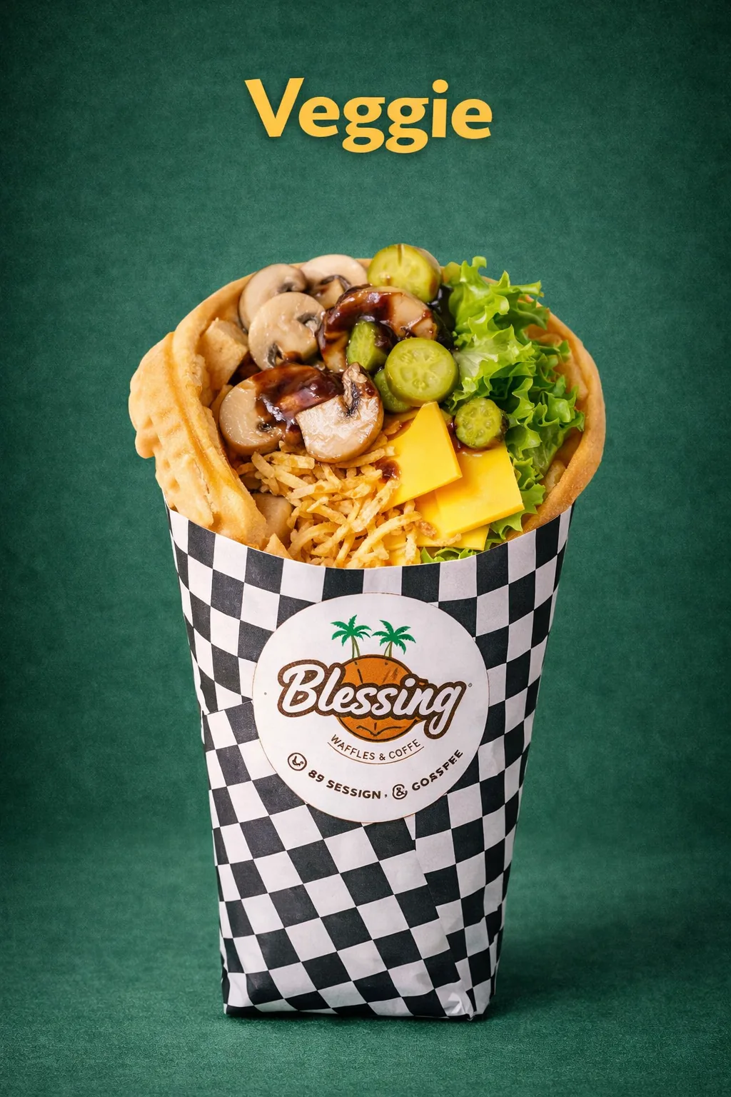 Waffle veggie Blessing